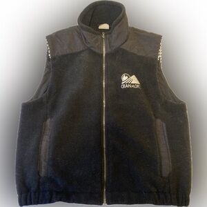 Cranmore Black Fleece Vest